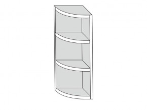 19.30.0р Полка угловая (h=913) радиусная  ЛДСП УНИ в Муравленко - muravlenko.magazin-mebel74.ru | фото
