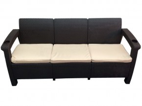 Диван Yalta Sofa 3 Set шоколадный в Муравленко - muravlenko.magazin-mebel74.ru | фото