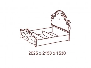 Кровать 2-х спальная 1800*2000 с ортопедом в Муравленко - muravlenko.magazin-mebel74.ru | фото